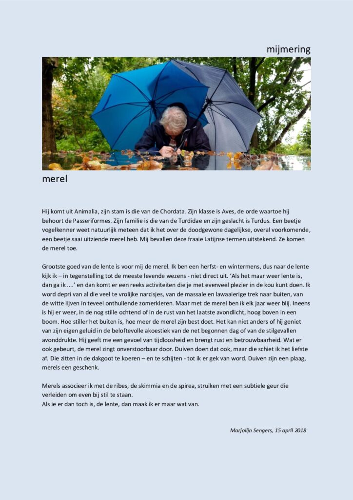 thumbnail of Mijmering 120 Merel 15-04-2018