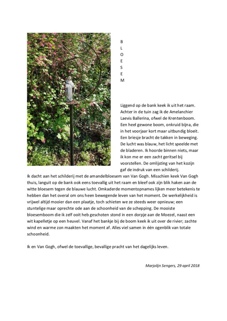 thumbnail of Mijmering 121 Bloesem 29-04-2018