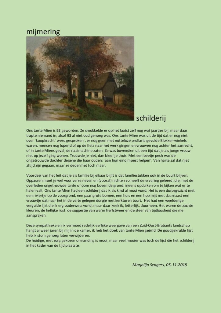 thumbnail of Mijmering 133 Schilderij 05-11-2018