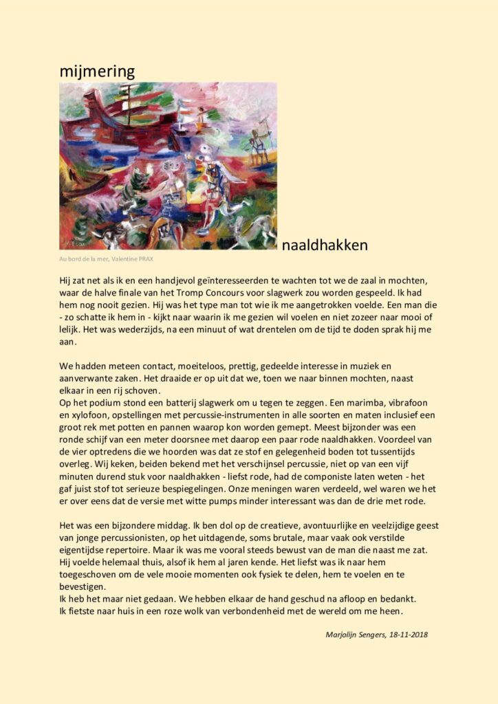 thumbnail of Mijmering 134 Naaldhakken 18-11-2018