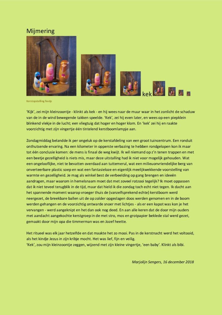 thumbnail of Mijmering 136 Kek 16-12-2018