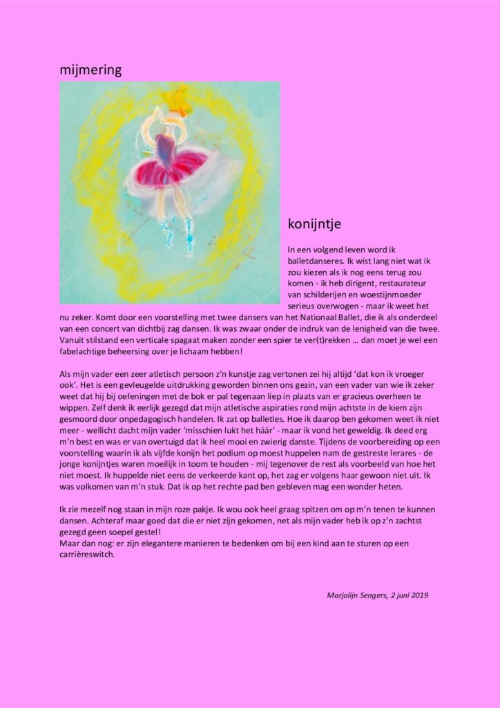 thumbnail of Mijmering 149 Konijntje 02-06-2019