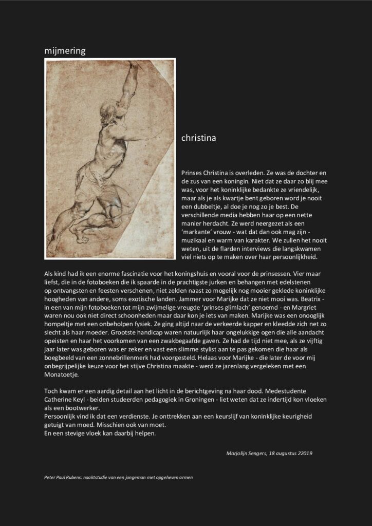 thumbnail of Mijmering 154 Christina 18-08-2019