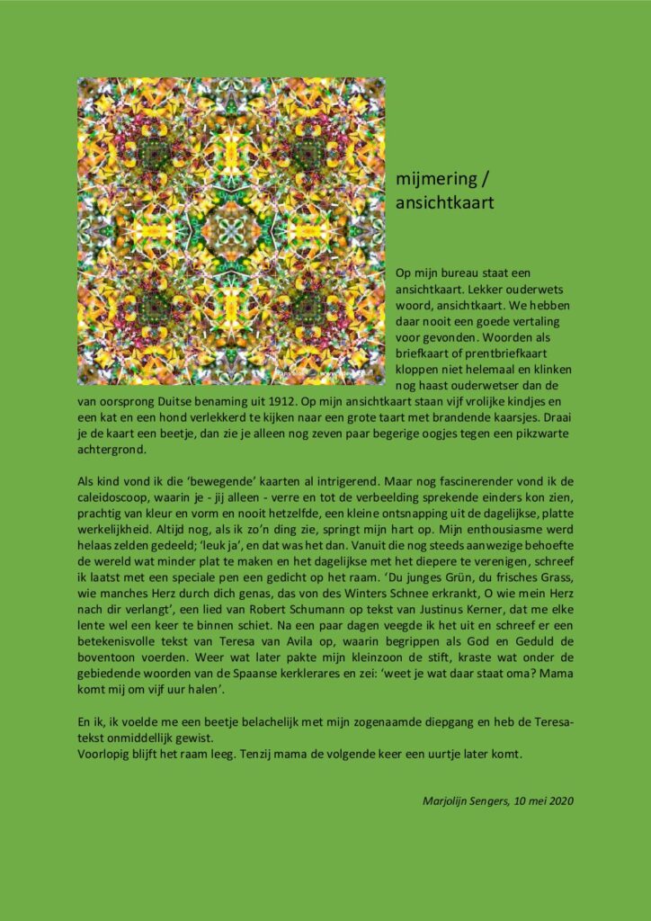 thumbnail of Mijmering 173 Ansichtkaart 10-05-2020