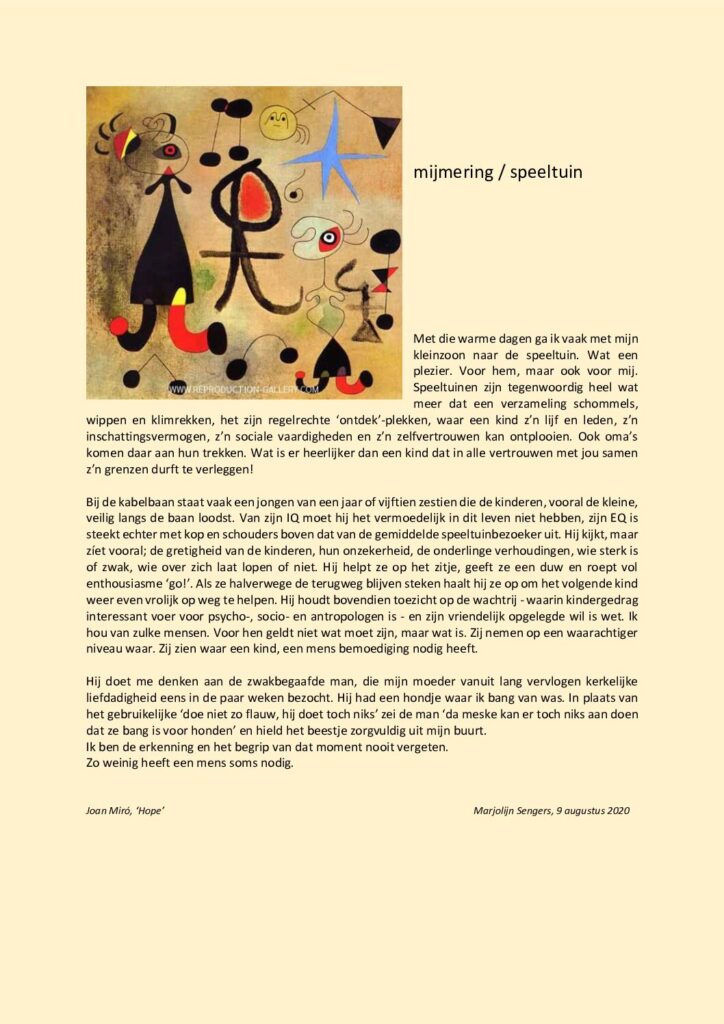 thumbnail of Mijmering 179 Speeltuin 09-08-2020