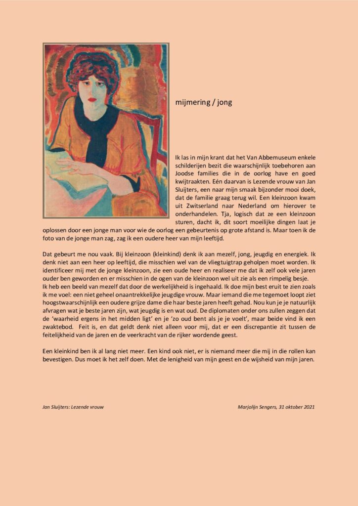 thumbnail of Mijmering 211 Jong 31-10-2021