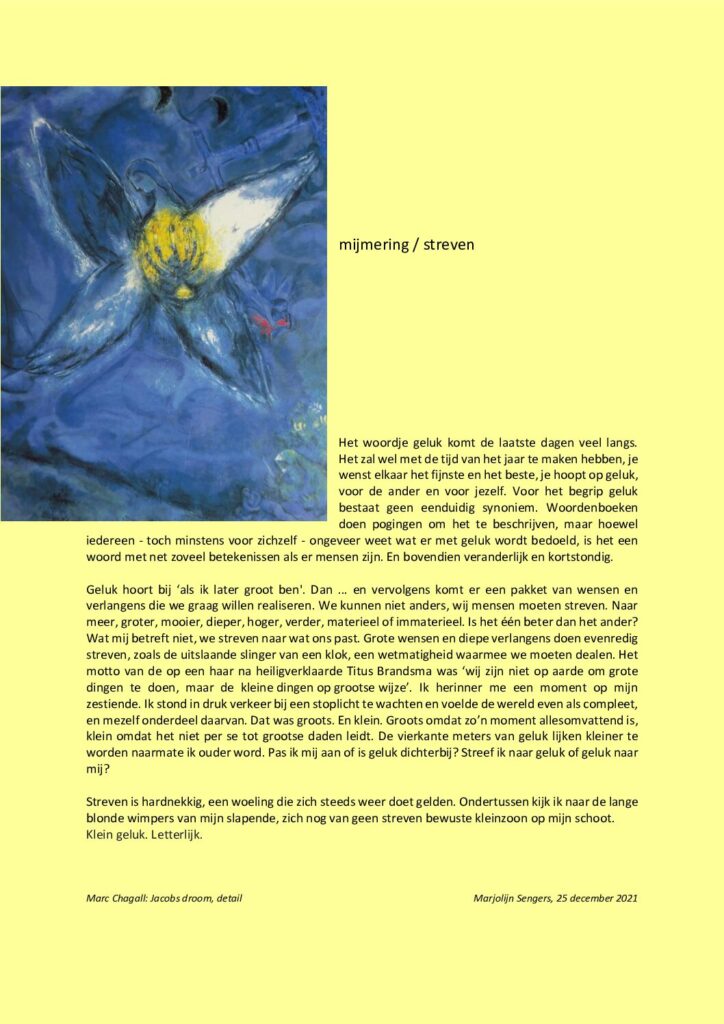 thumbnail of Mijmering 215 Streven 25-12-2021