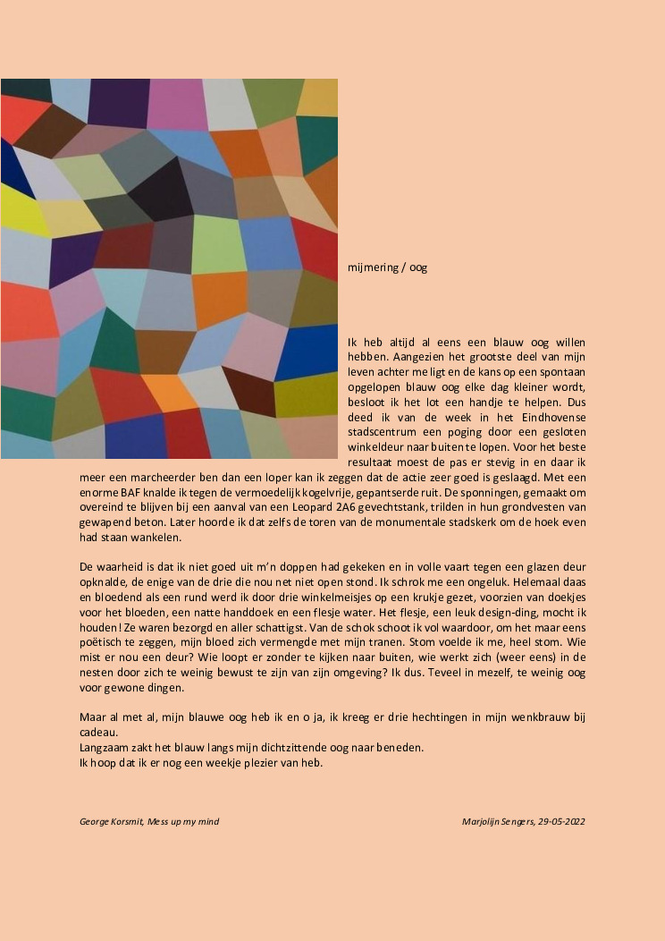 thumbnail of Mijmering 226 Blauw oog 29-05-2022