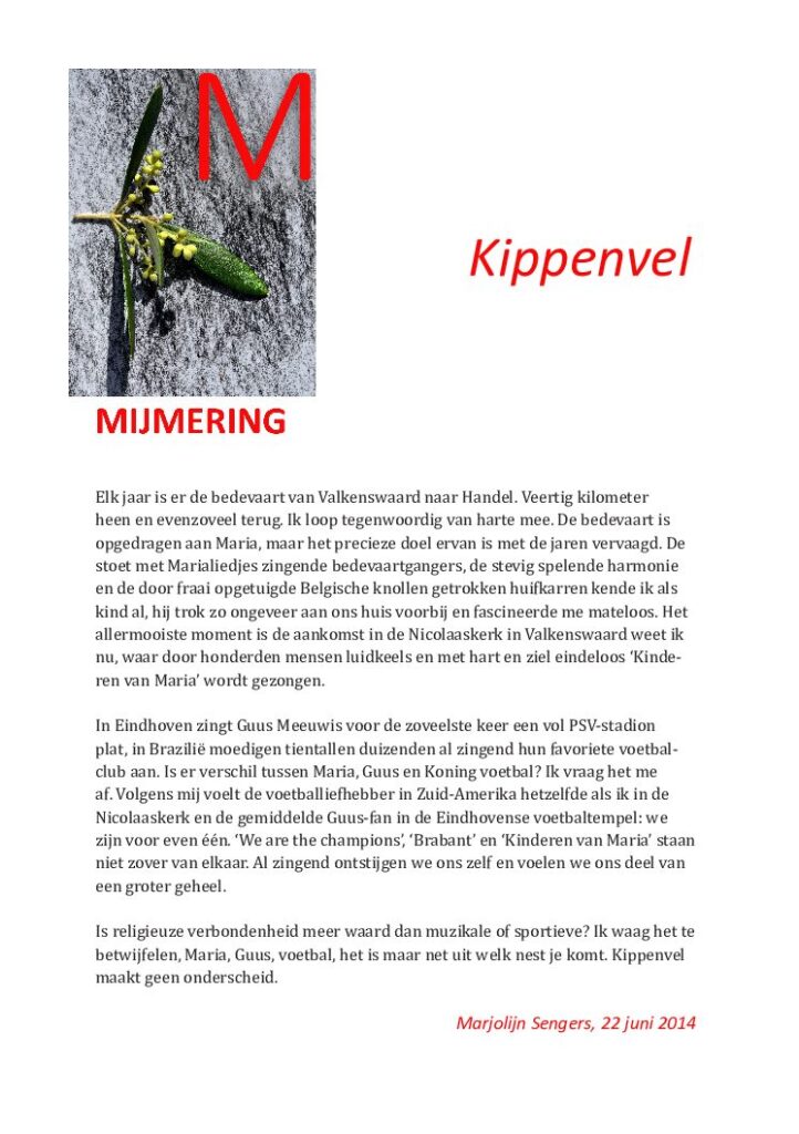 thumbnail of Mijmering 23 Kippenvel 06-07-2014