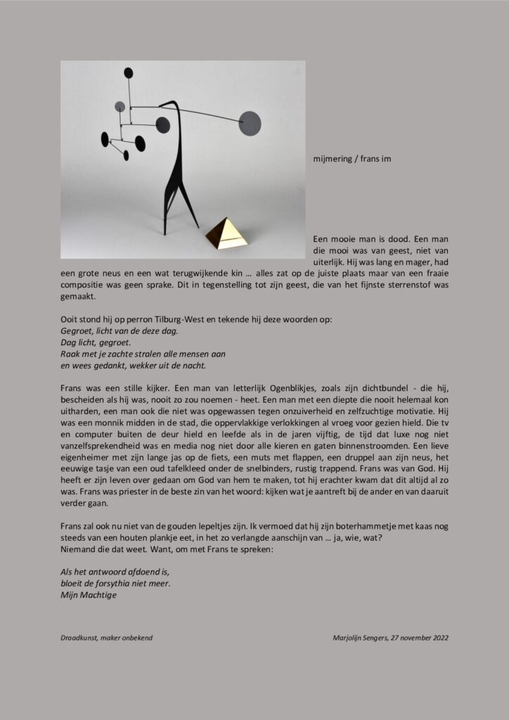 thumbnail of Mijmering 239 Frans IM 27-11-2022