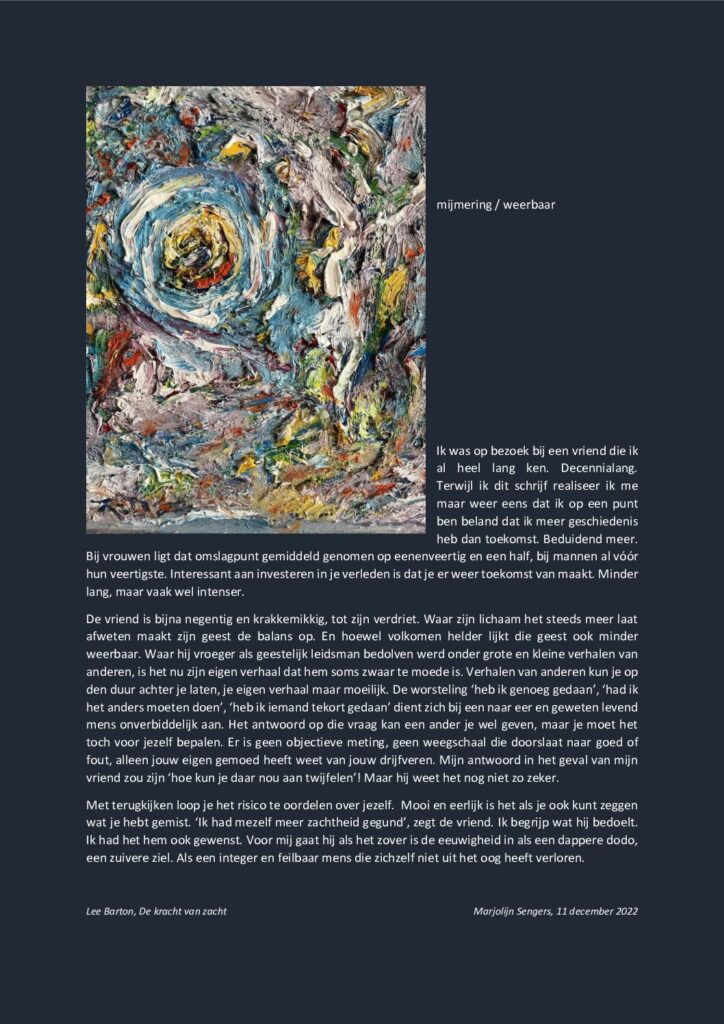 thumbnail of Mijmering 240 Weerbaar 11-12-2022