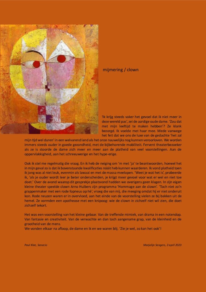 thumbnail of Mijmering 248 Clown 02-04-2023
