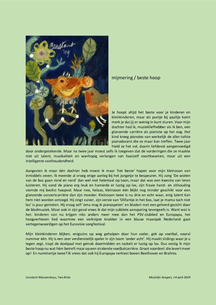 thumbnail of Mijmering 275 Beste Hoop 14-04-2024