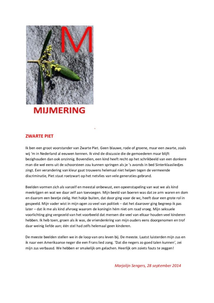 thumbnail of Mijmering 29 Zwarte Piet 28-09-2014 (1)
