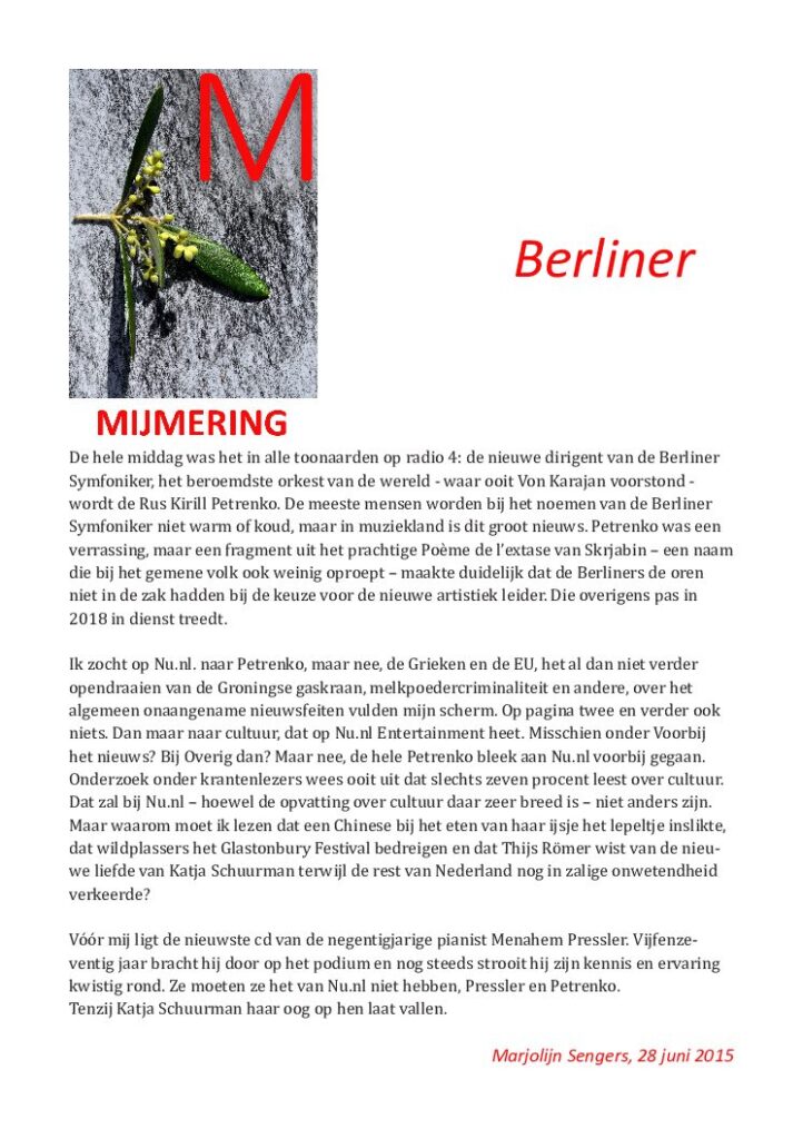 thumbnail of Mijmering 48 Berliner 28-06-2015