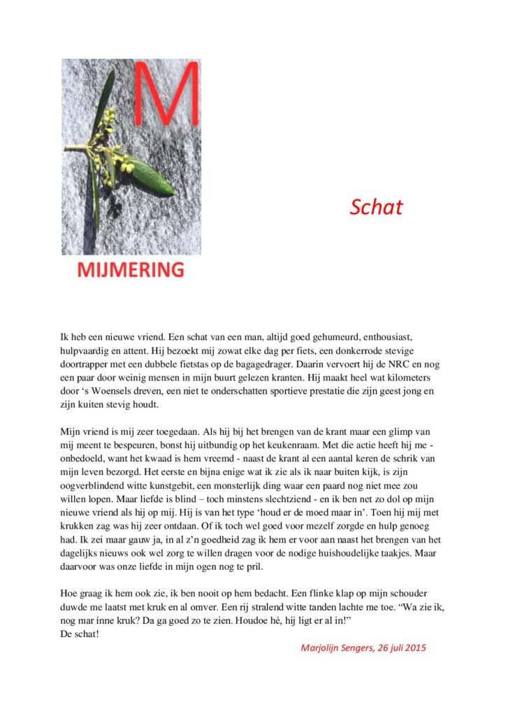 thumbnail of Mijmering 50 Schat 26-07-2015
