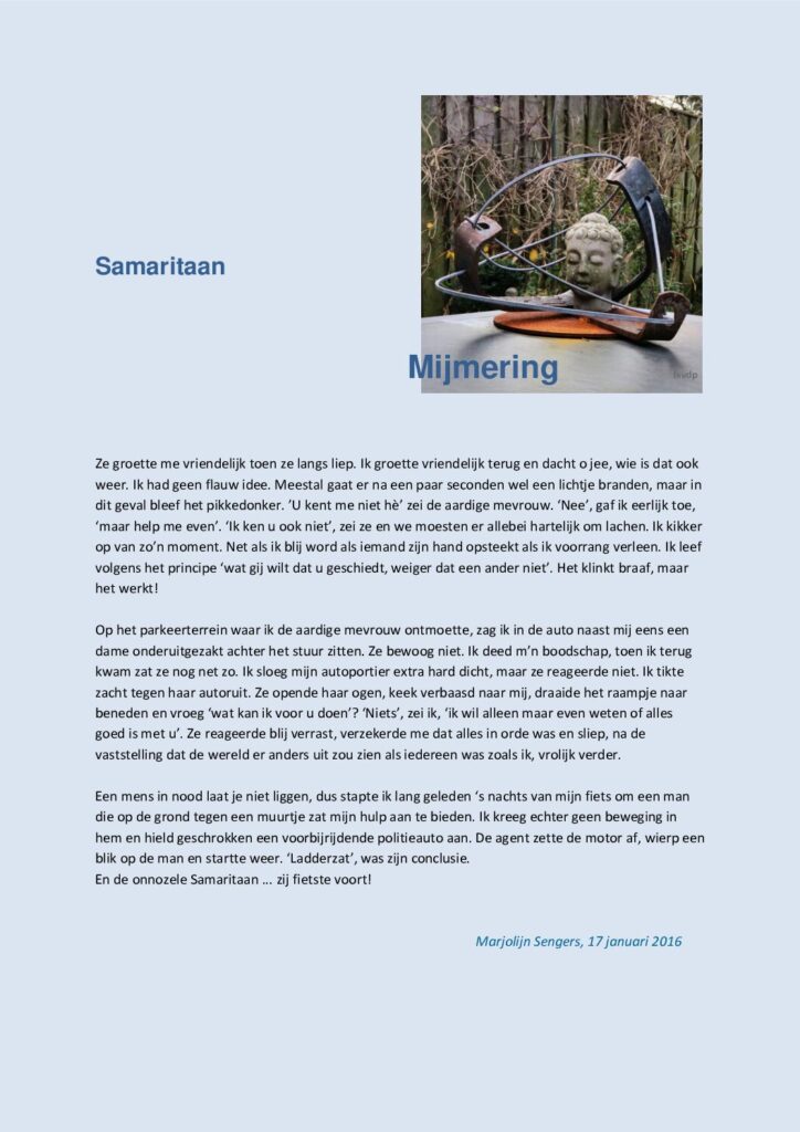 thumbnail of Mijmering 62 Samaritaan 17-01-2016
