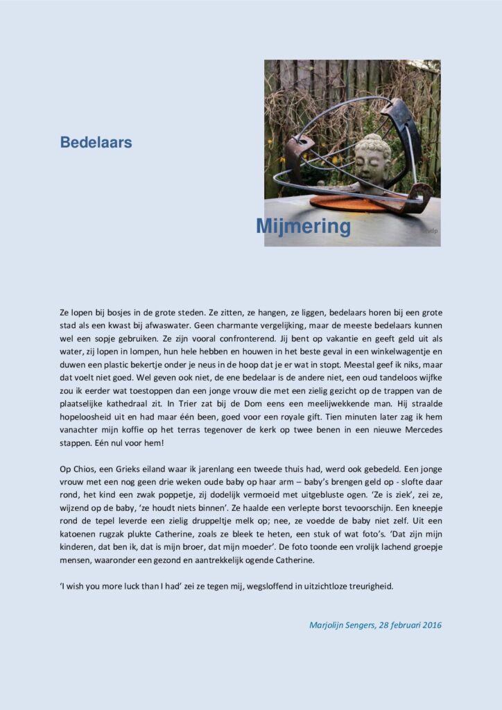 thumbnail of Mijmering 65 Bedelaars 28-02-2016