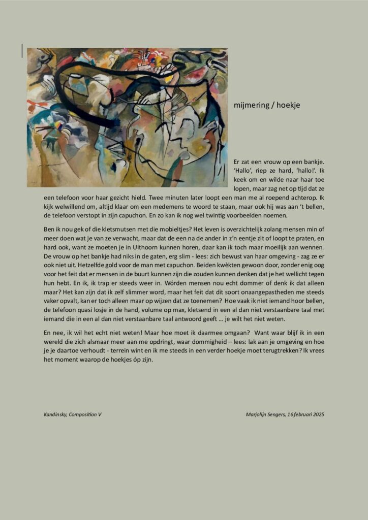 thumbnail of Mijmering 297 Hoekje 16-02-2025