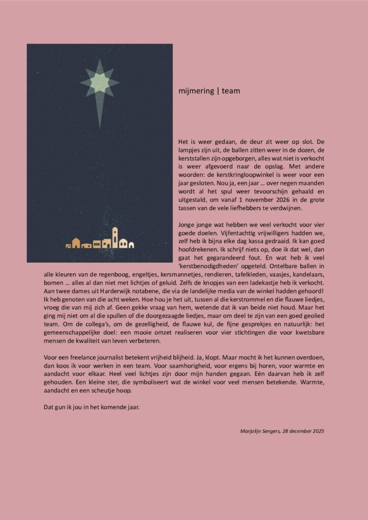 thumbnail of Mijmering 320 Saamhorigheid 28-12-2025